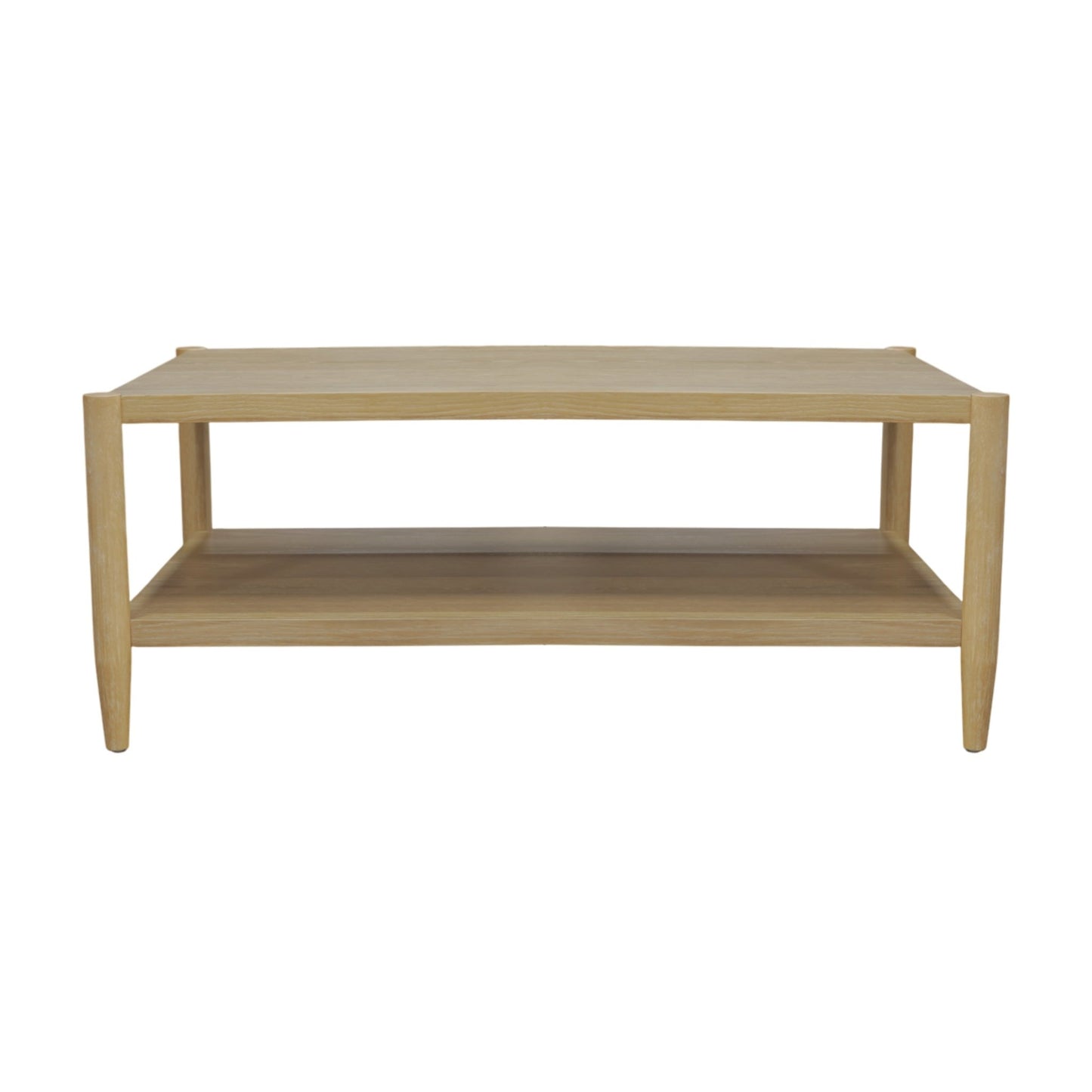 Sinclair Rectangular Coffee Table, Natural - Alpine Furniture