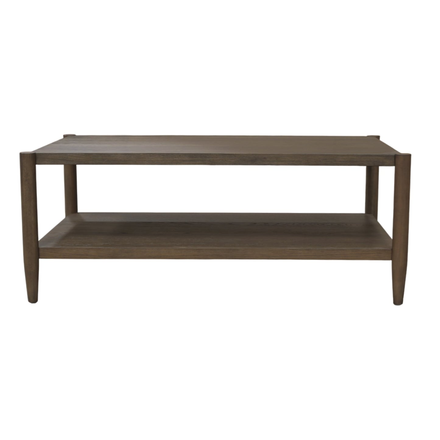 Sinclair Rectangular Coffee Table, Walnut - Alpine Furniture