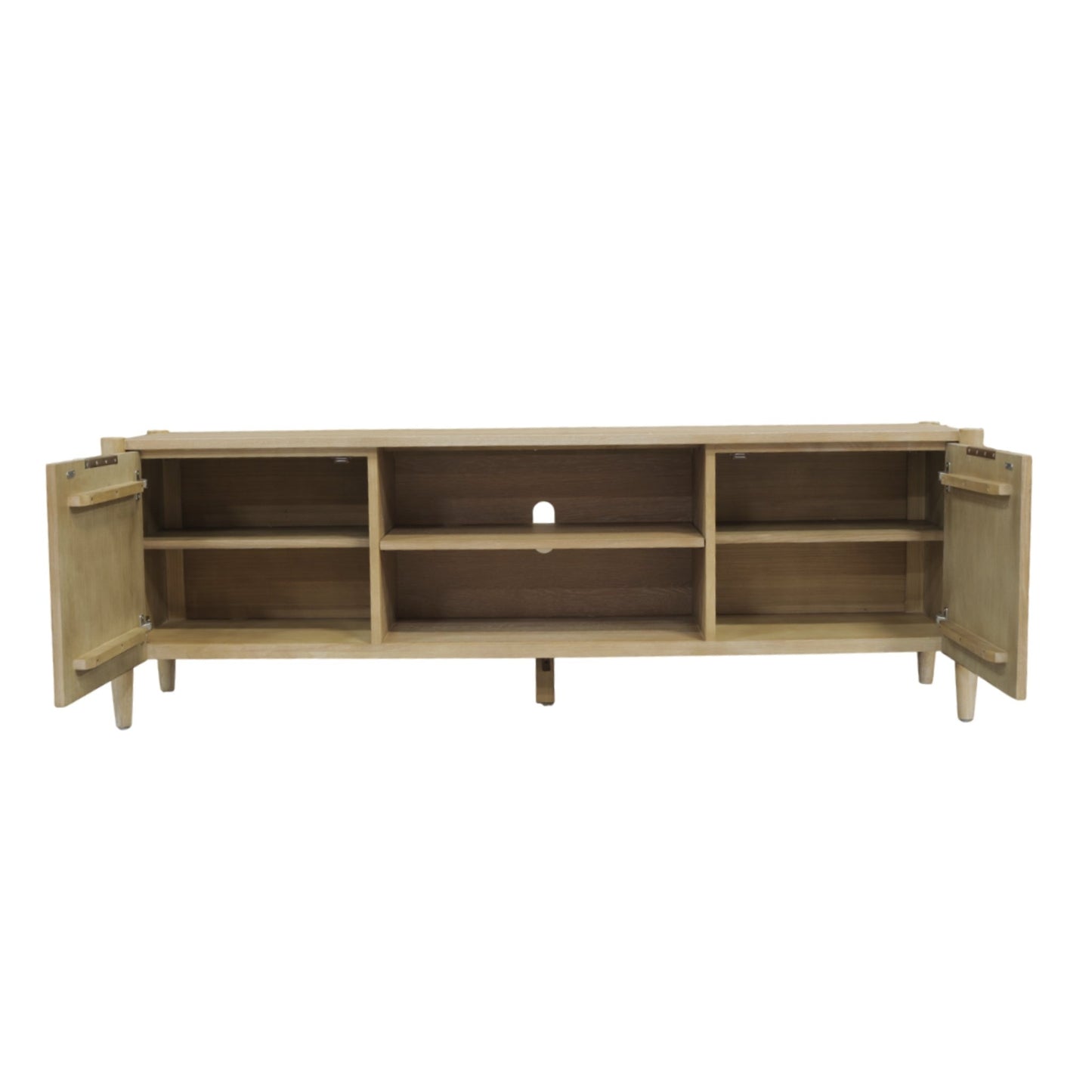Sinclair TV Console, Natural - Alpine Furniture