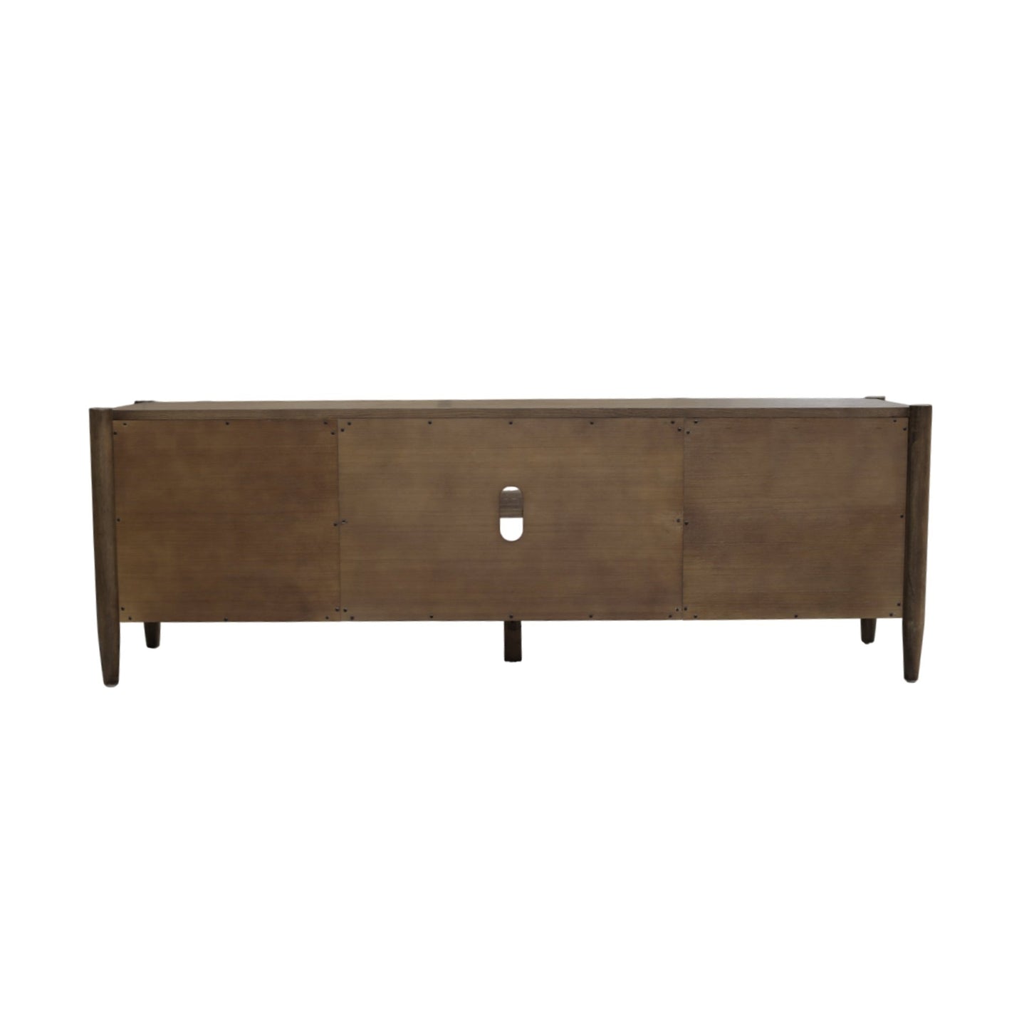 Sinclair TV Console, Walnut - Alpine Furniture