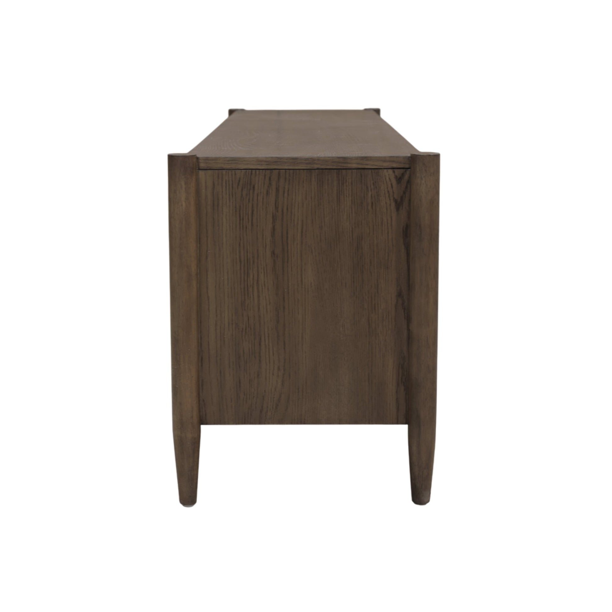 Sinclair TV Console, Walnut - Alpine Furniture