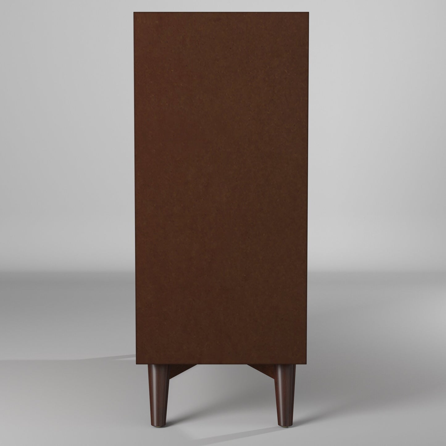 Flynn Small Bar Cabinet, Walnut - Alpine Furniture