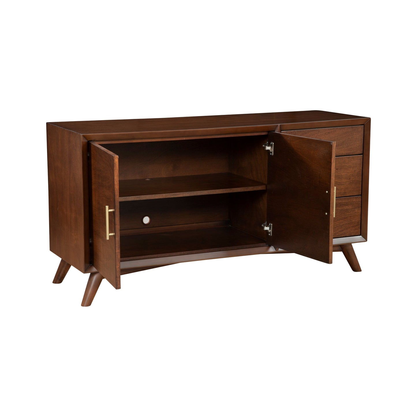 Flynn Sideboard, Walnut - Alpine Furniture