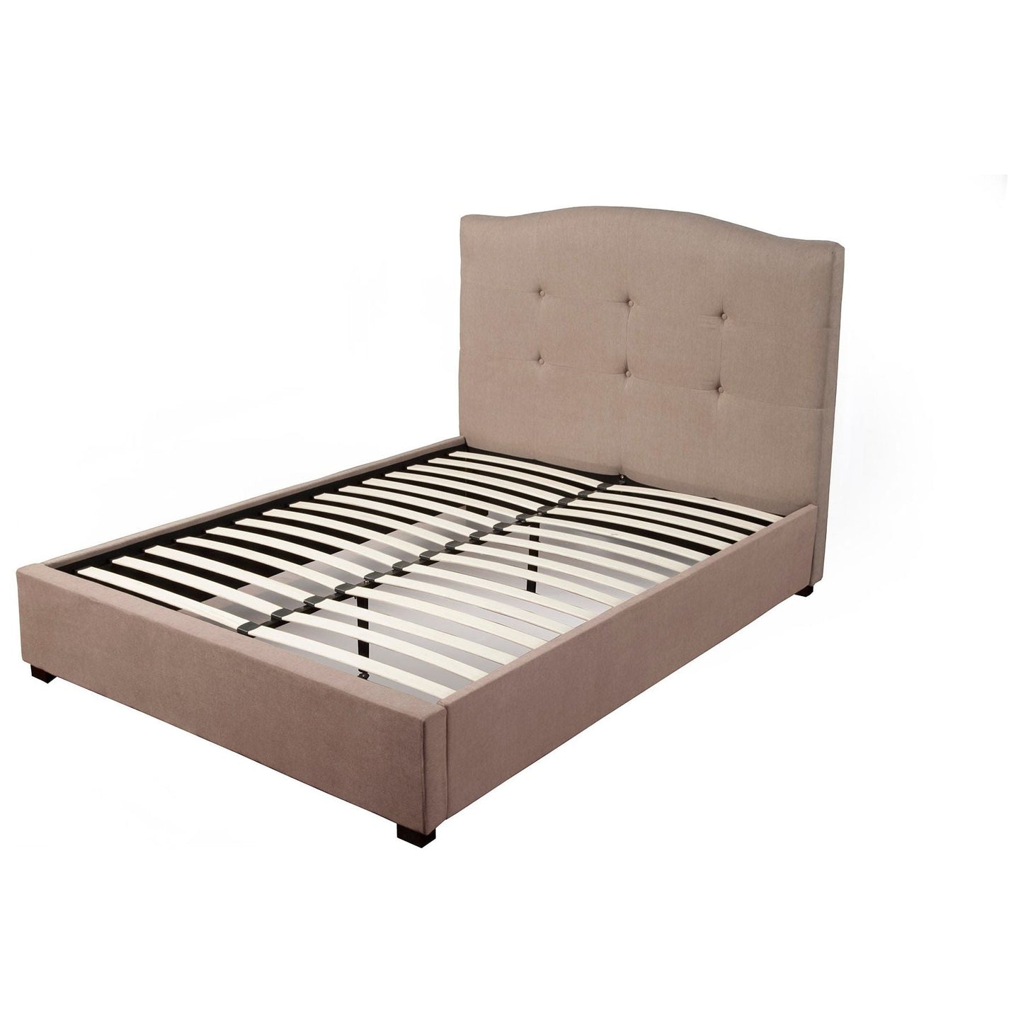 Amanda Bed, Haskett/Jute - Alpine Furniture