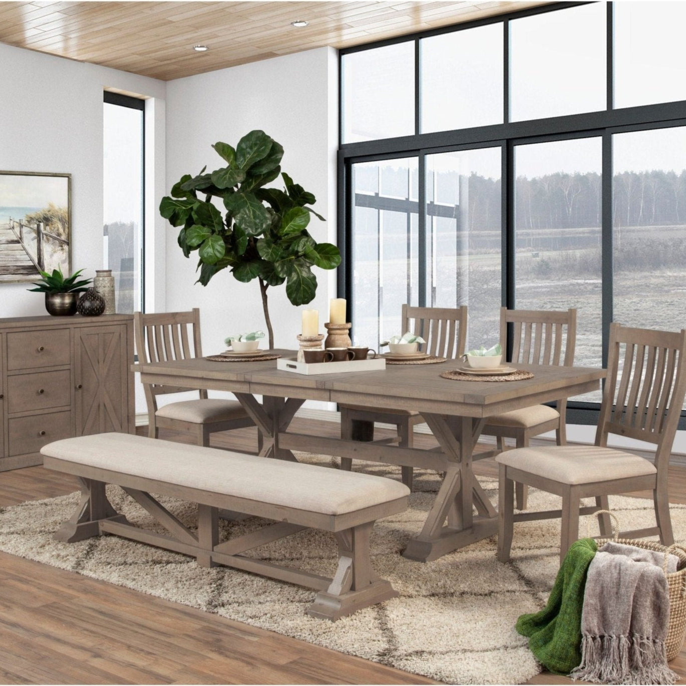 Arlo Dining Table - Alpine Furniture