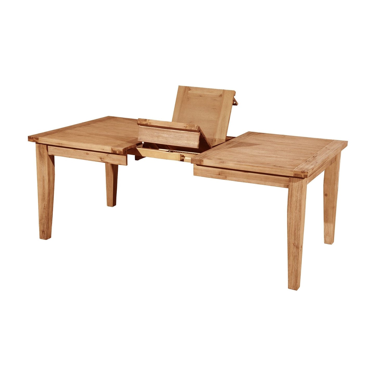 Aspen Extension Dining Table, Antique Natural - Alpine Furniture