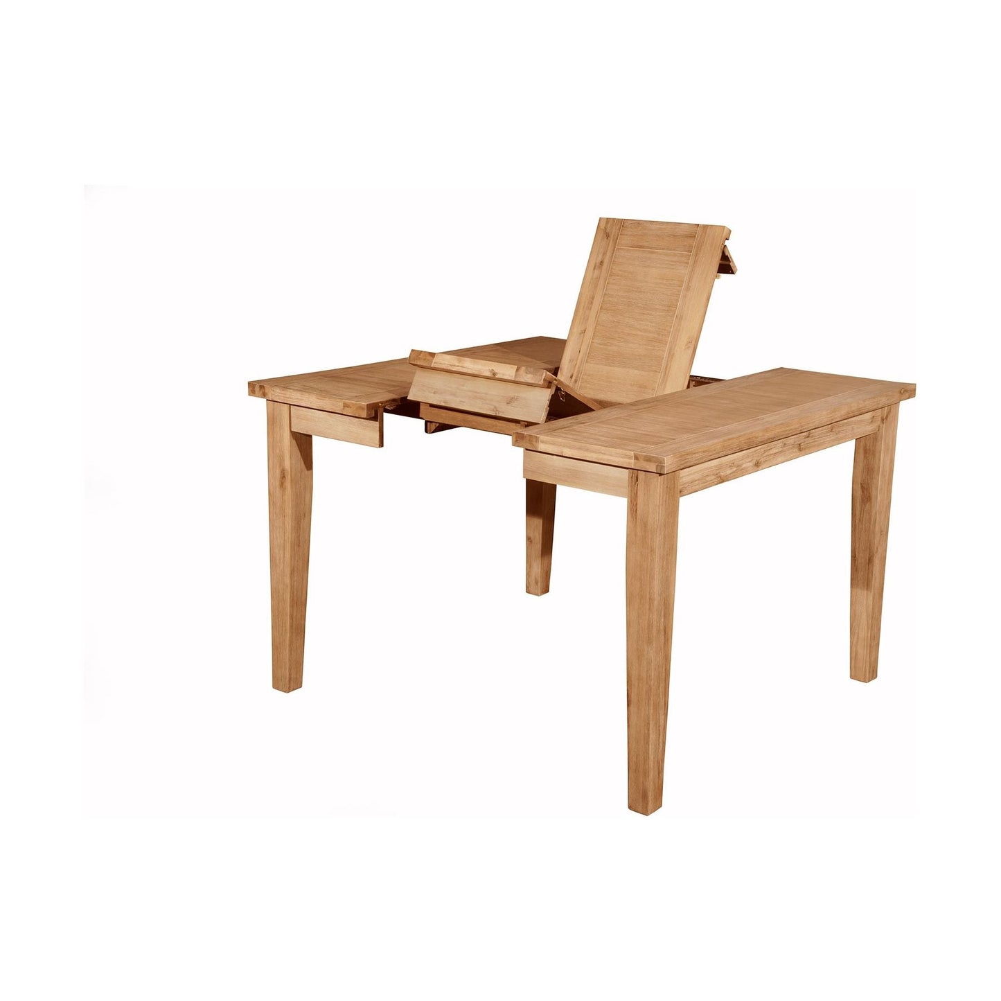 Aspen Extension Pub Table, Antique Natural - Alpine Furniture