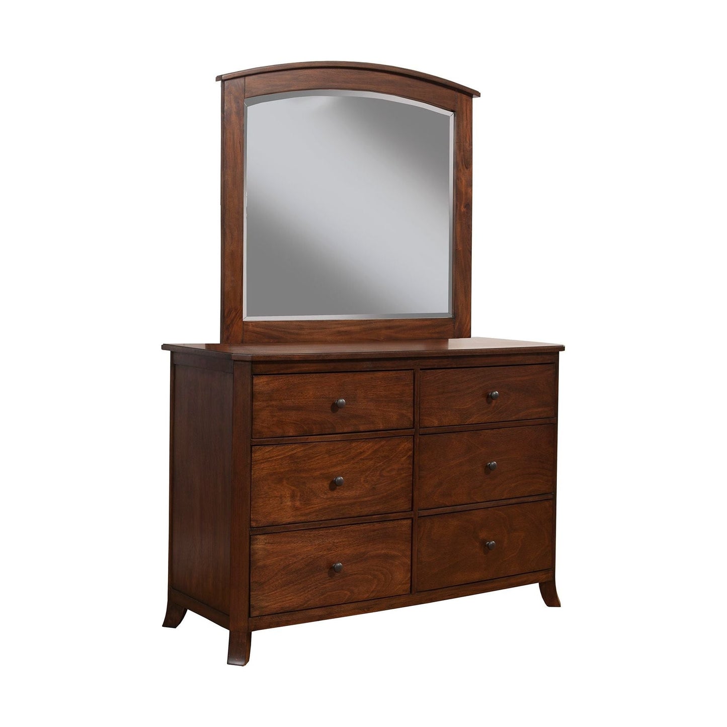 Baker Dresser, Mahogany - Alpine Furniture