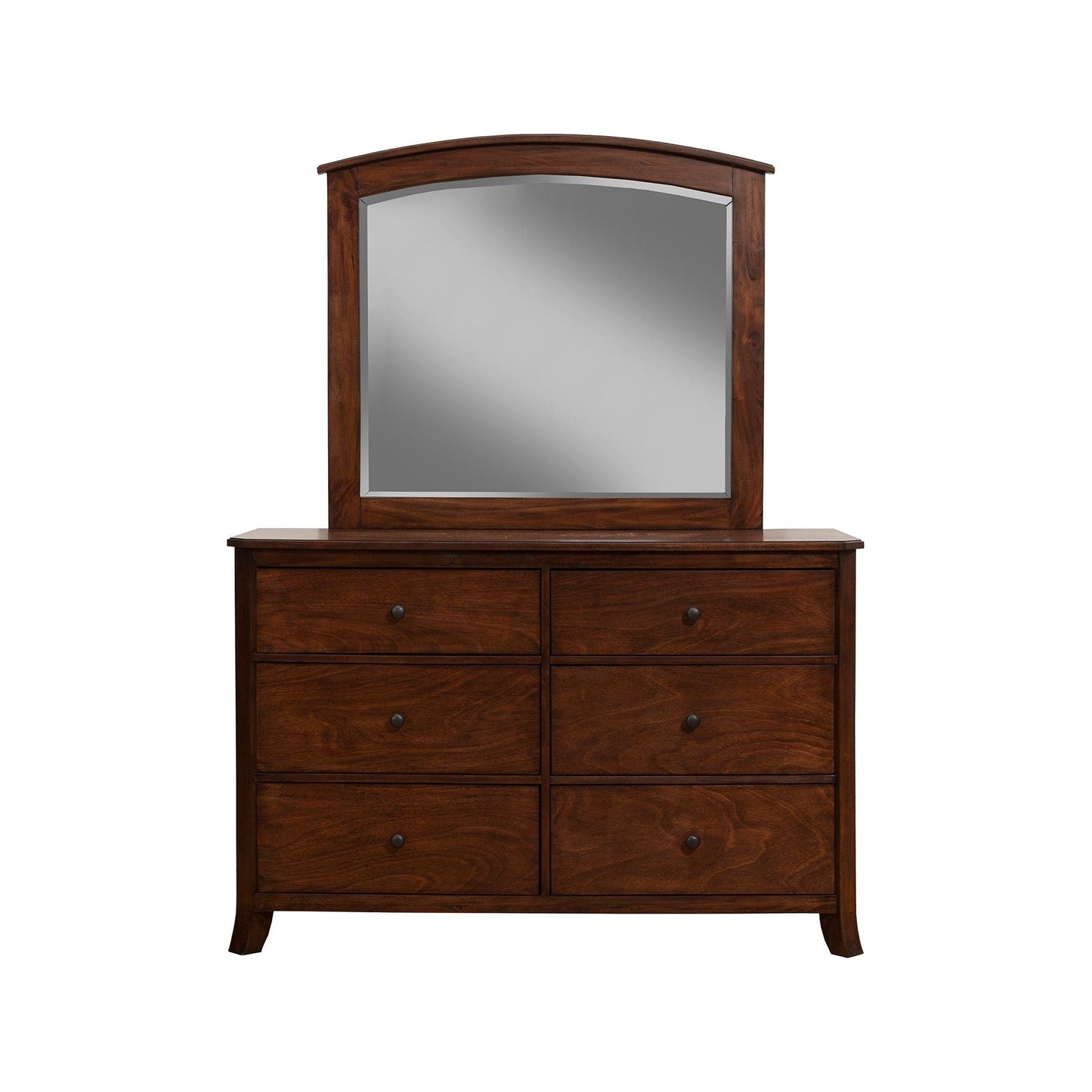 Baker Dresser, Mahogany - Alpine Furniture