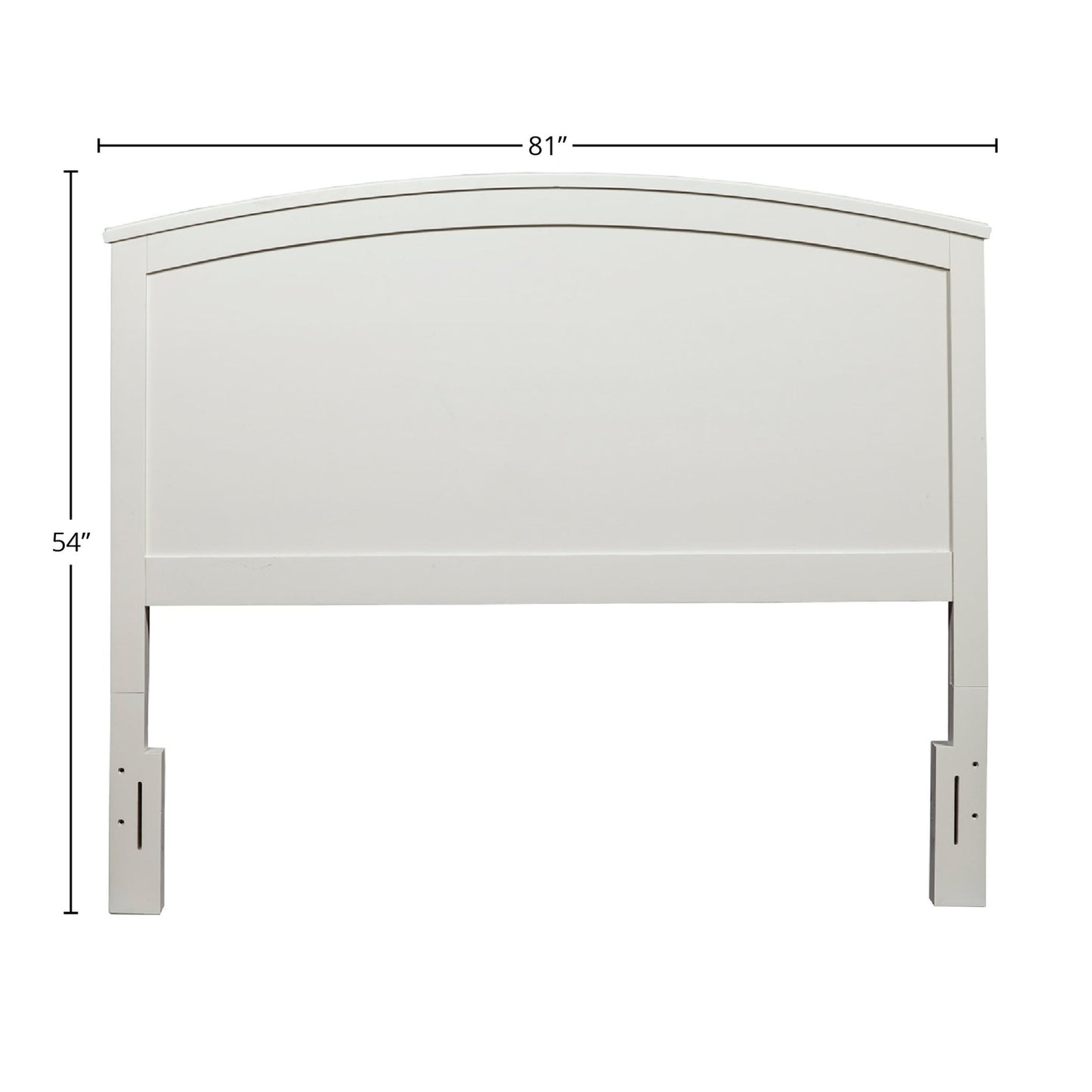 Baker Headboard Only, White - Alpine Furniture