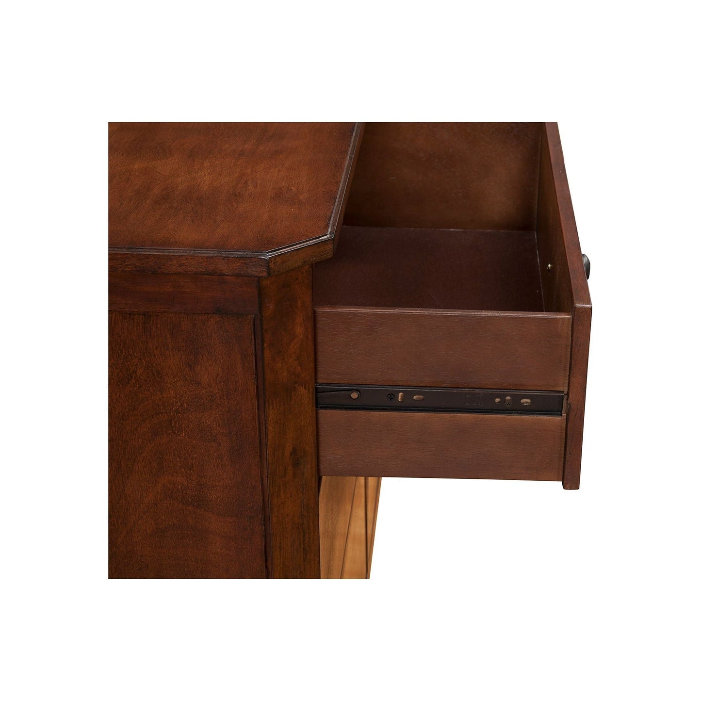 Baker Nightstand, Mahogany - Alpine Furniture