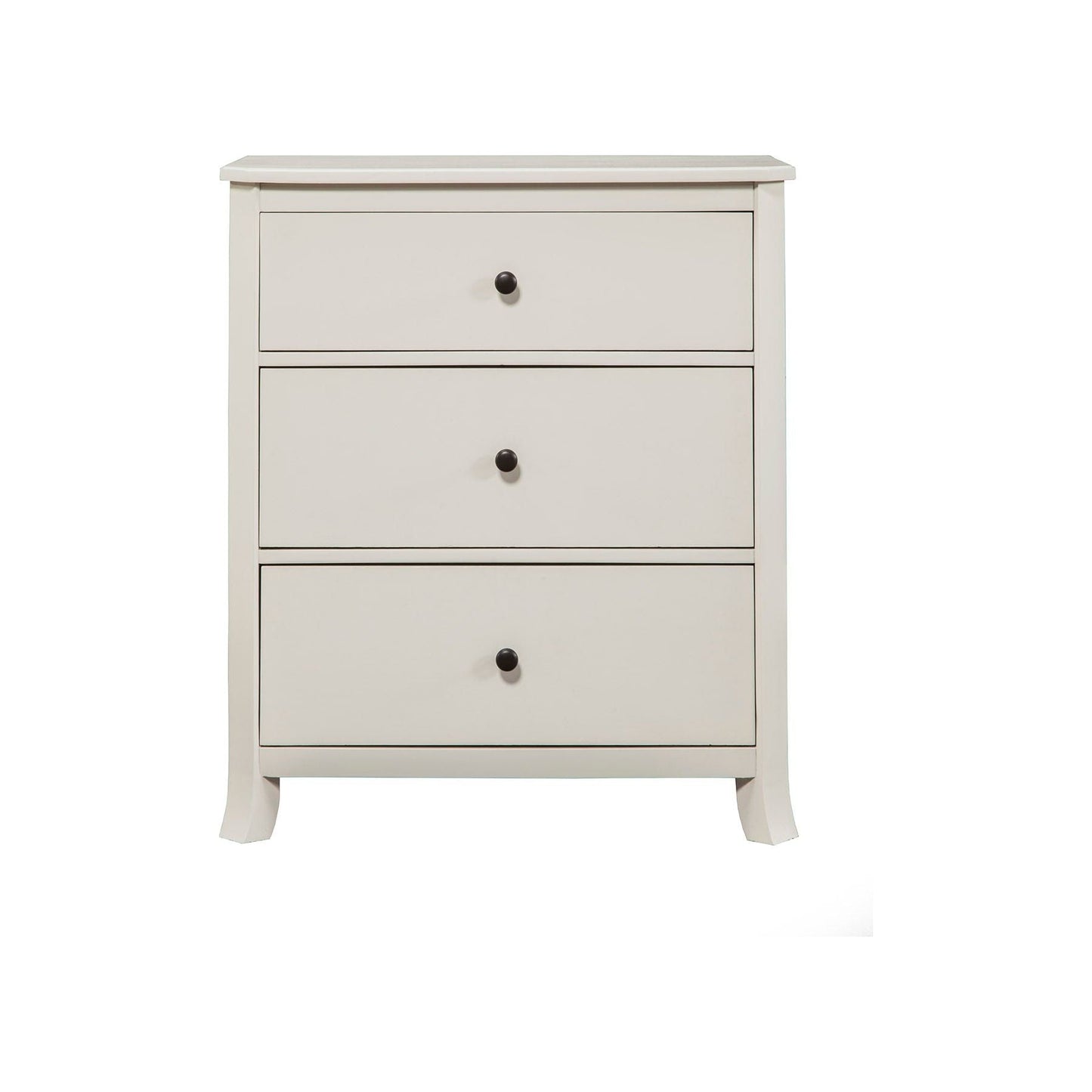 Baker Small Chest, White - Alpine Furniture