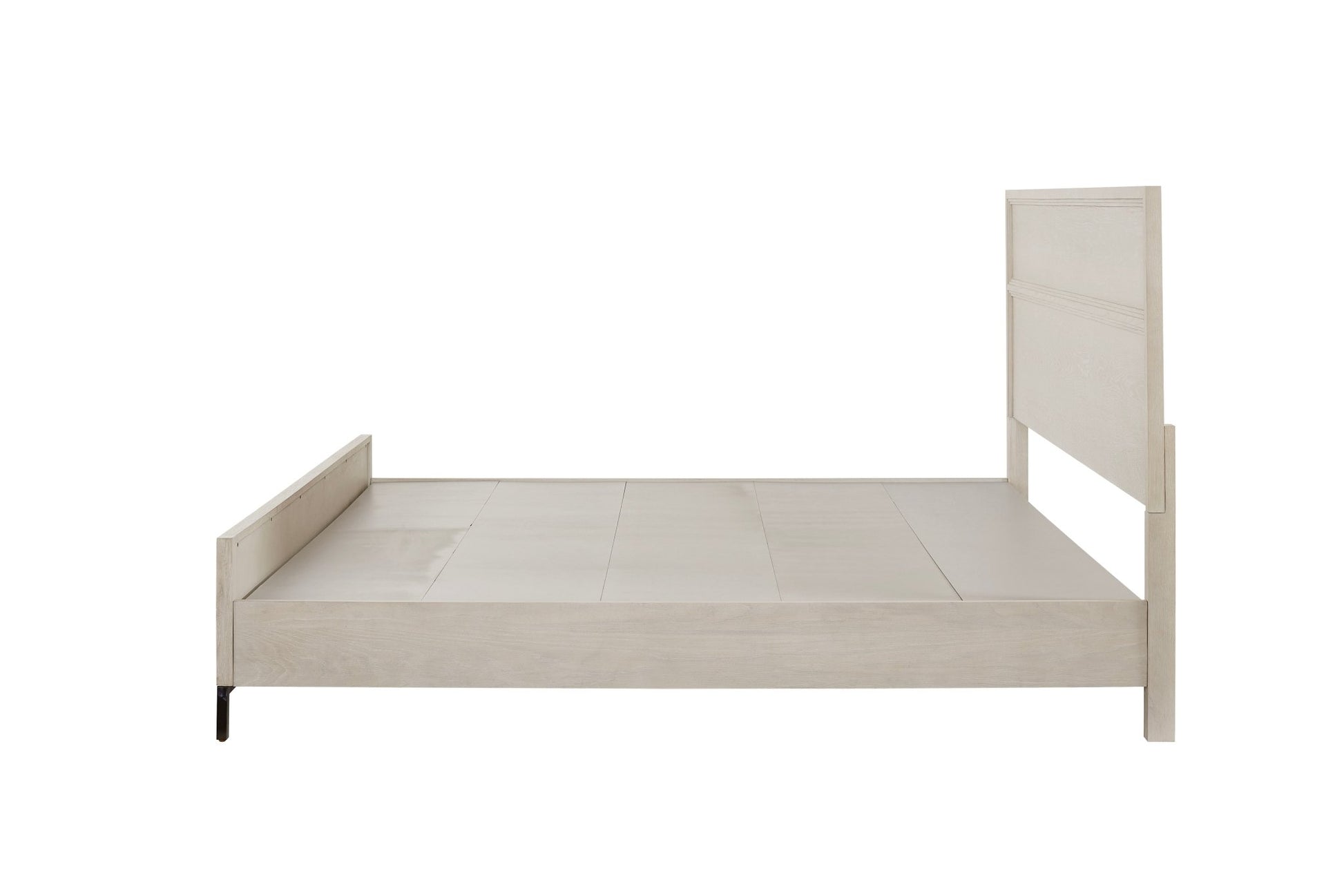 Bradley Platform Bed, Antique White - Alpine Furniture