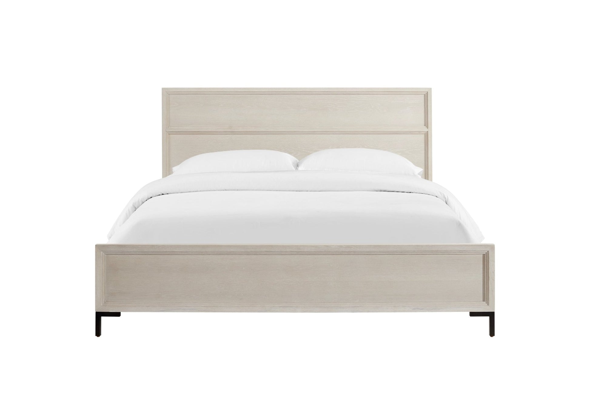 Bradley Platform Bed, Antique White - Alpine Furniture