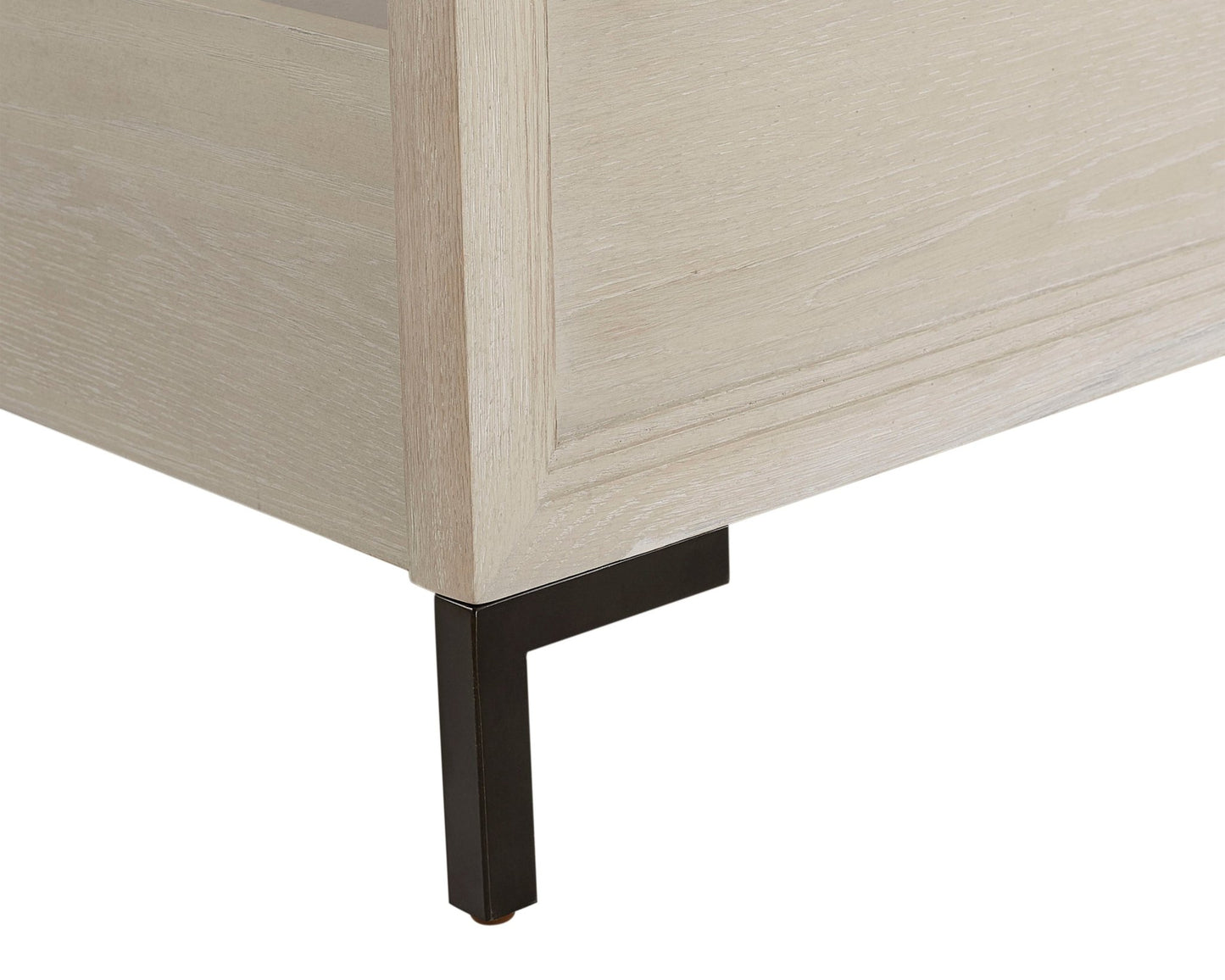 Bradley Platform Bed, Antique White - Alpine Furniture