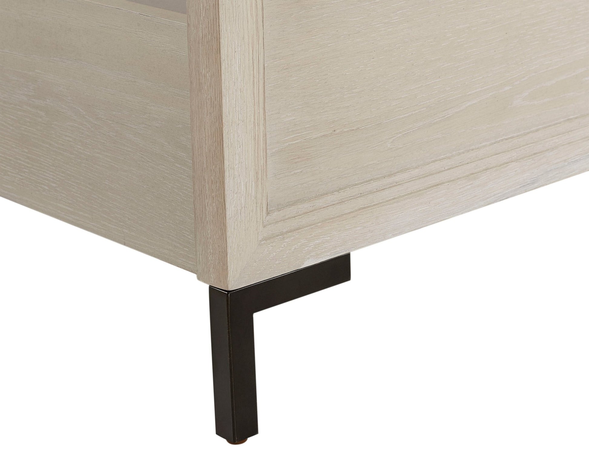 Bradley Platform Bed, Antique White - Alpine Furniture