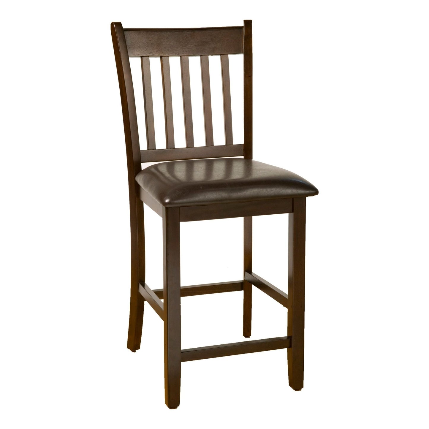 Capitola Faux Marble 5 Piece Pub Set, Espresso - Alpine Furniture