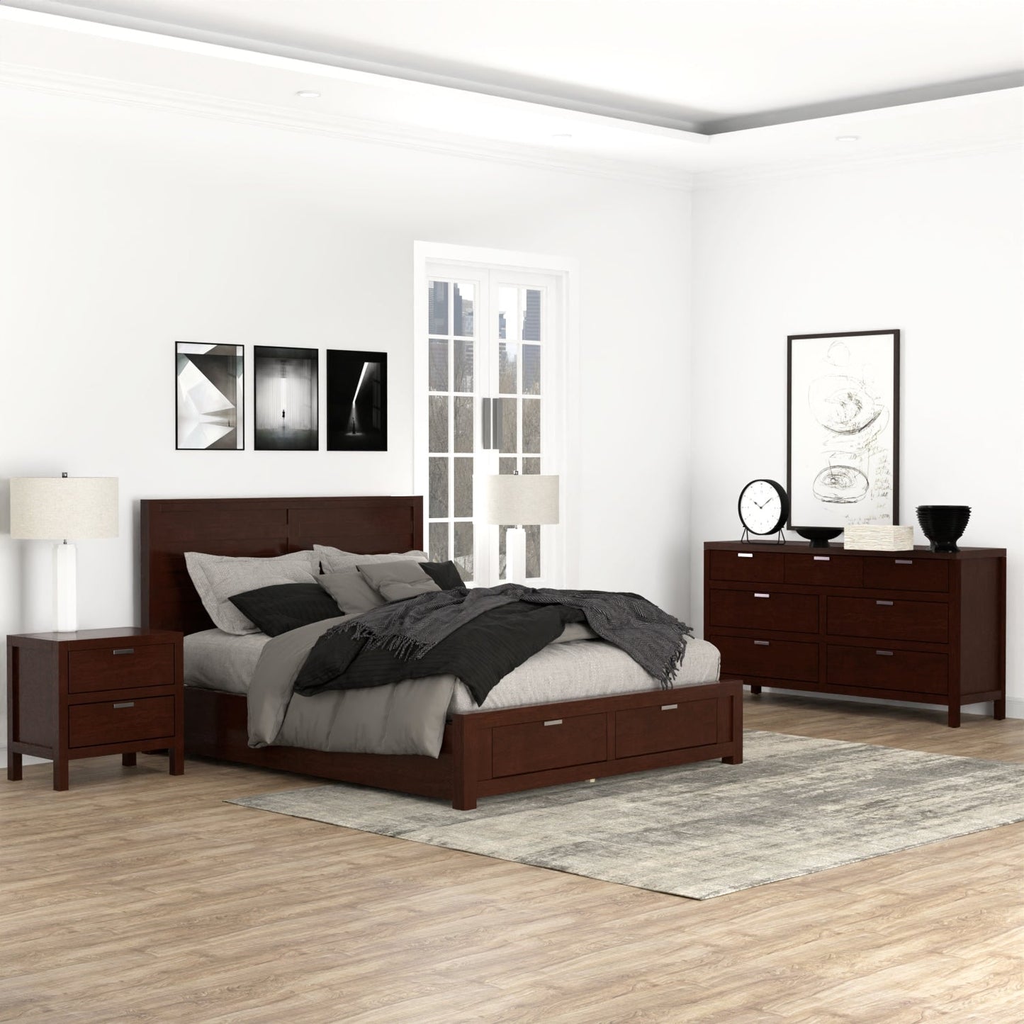 Carmel Storage Bed - Alpine Furniture