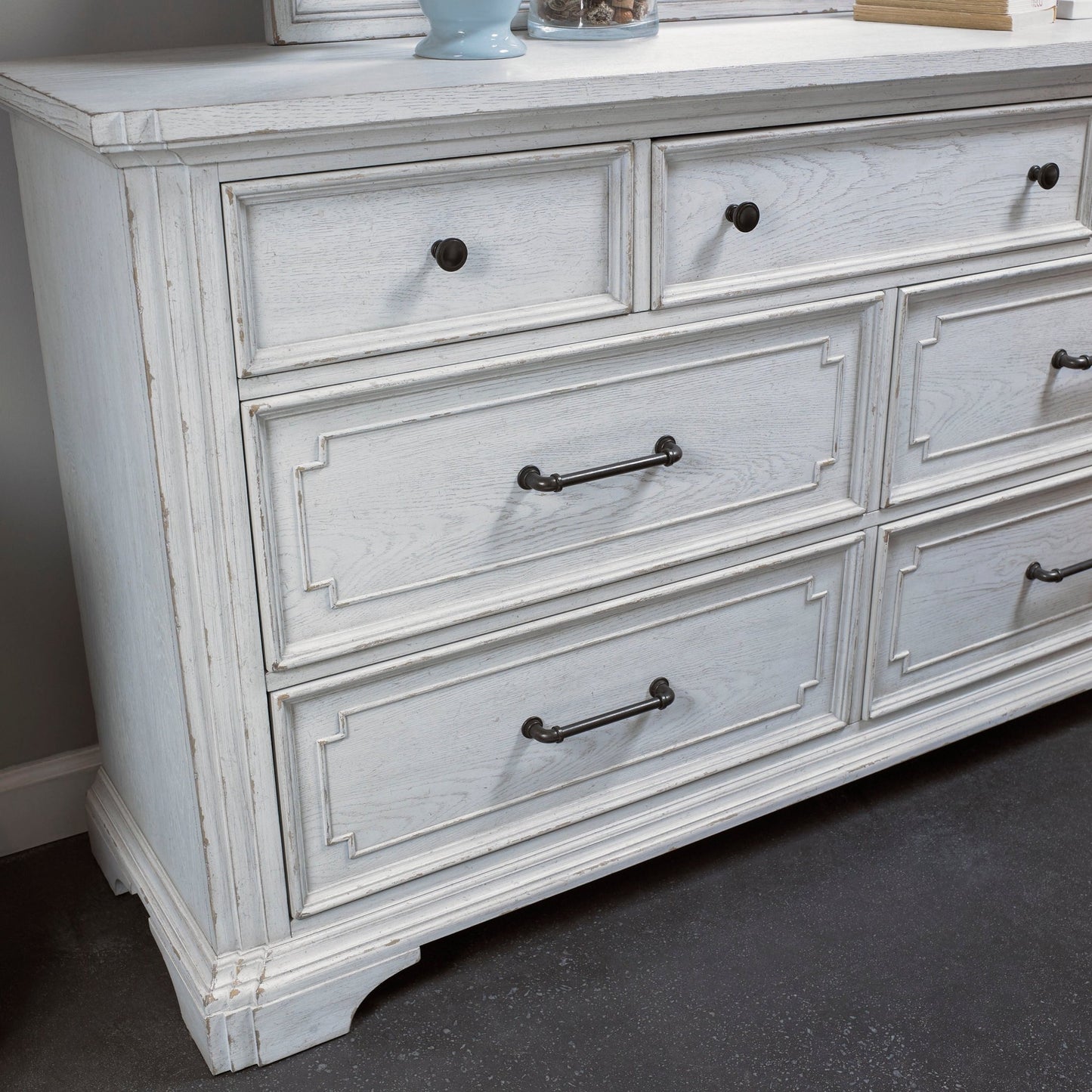 Clara Dresser, White Mist - Alpine Furniture