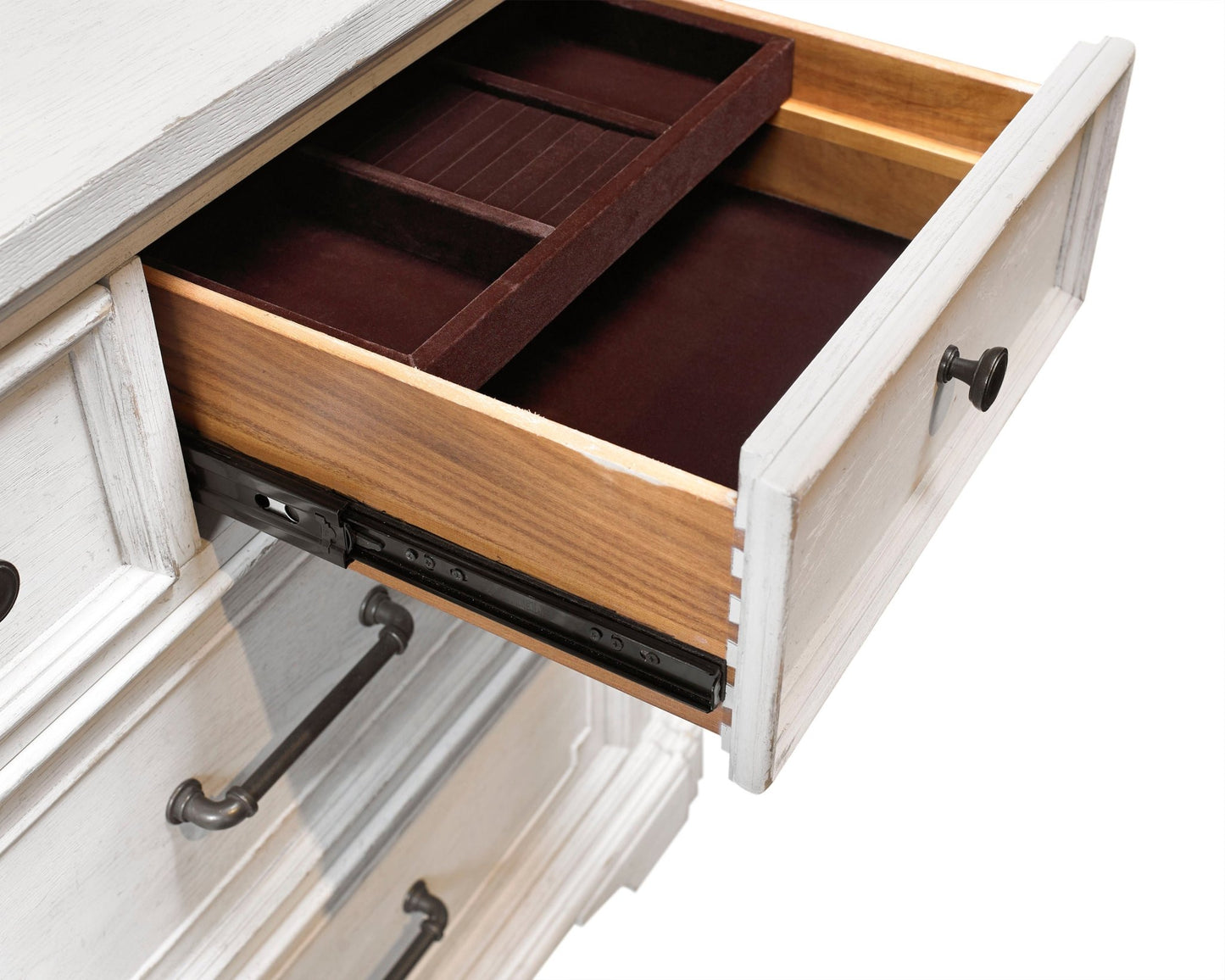 Clara Dresser, White Mist - Alpine Furniture