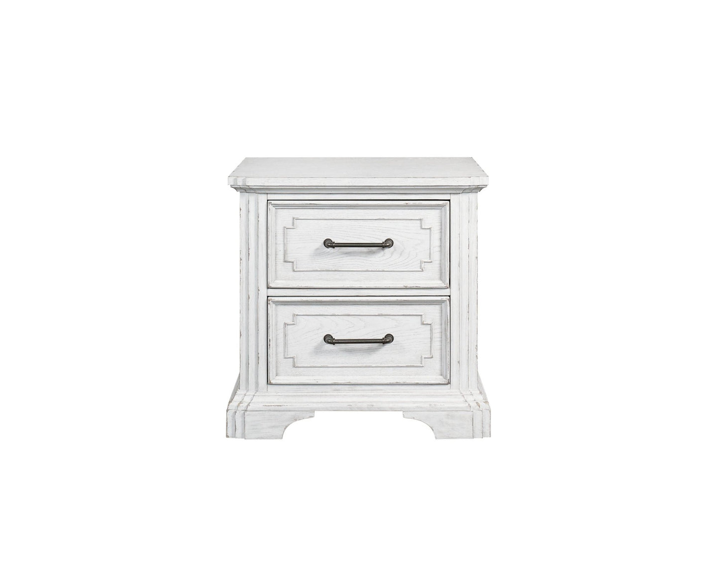 Clara Nightstand, White Mist - Alpine Furniture