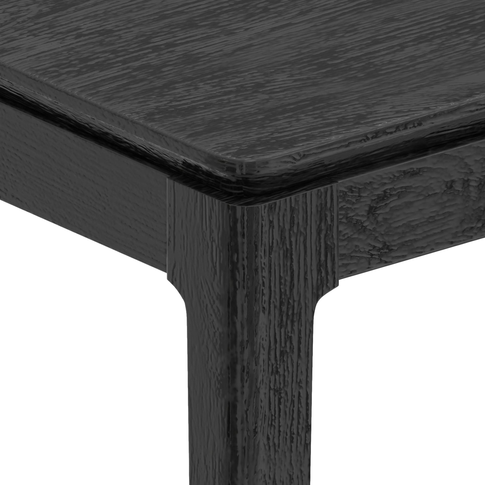 Cove Rectangular Dining Table, Vintage Black - Alpine Furniture