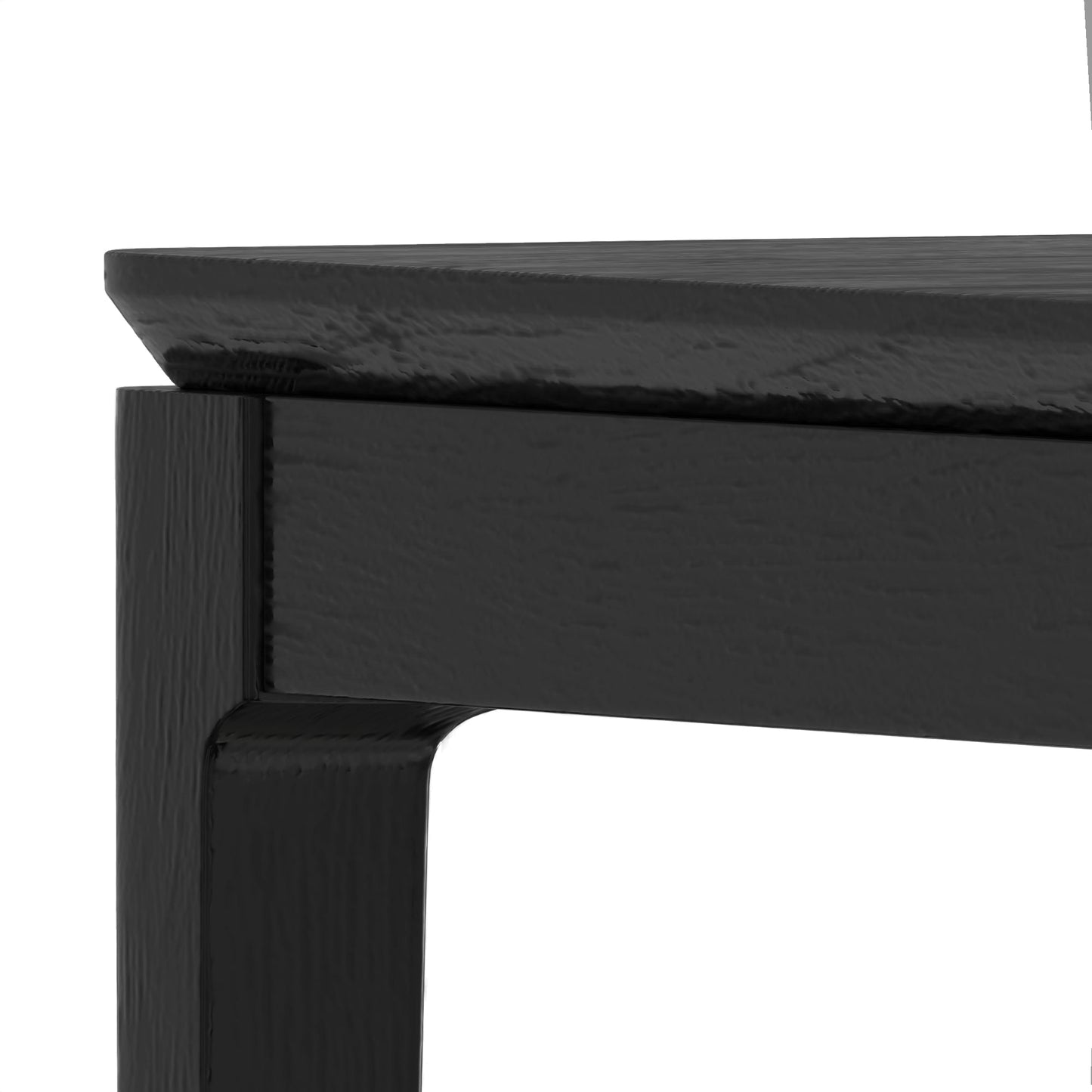 Cove Rectangular Dining Table, Vintage Black - Alpine Furniture