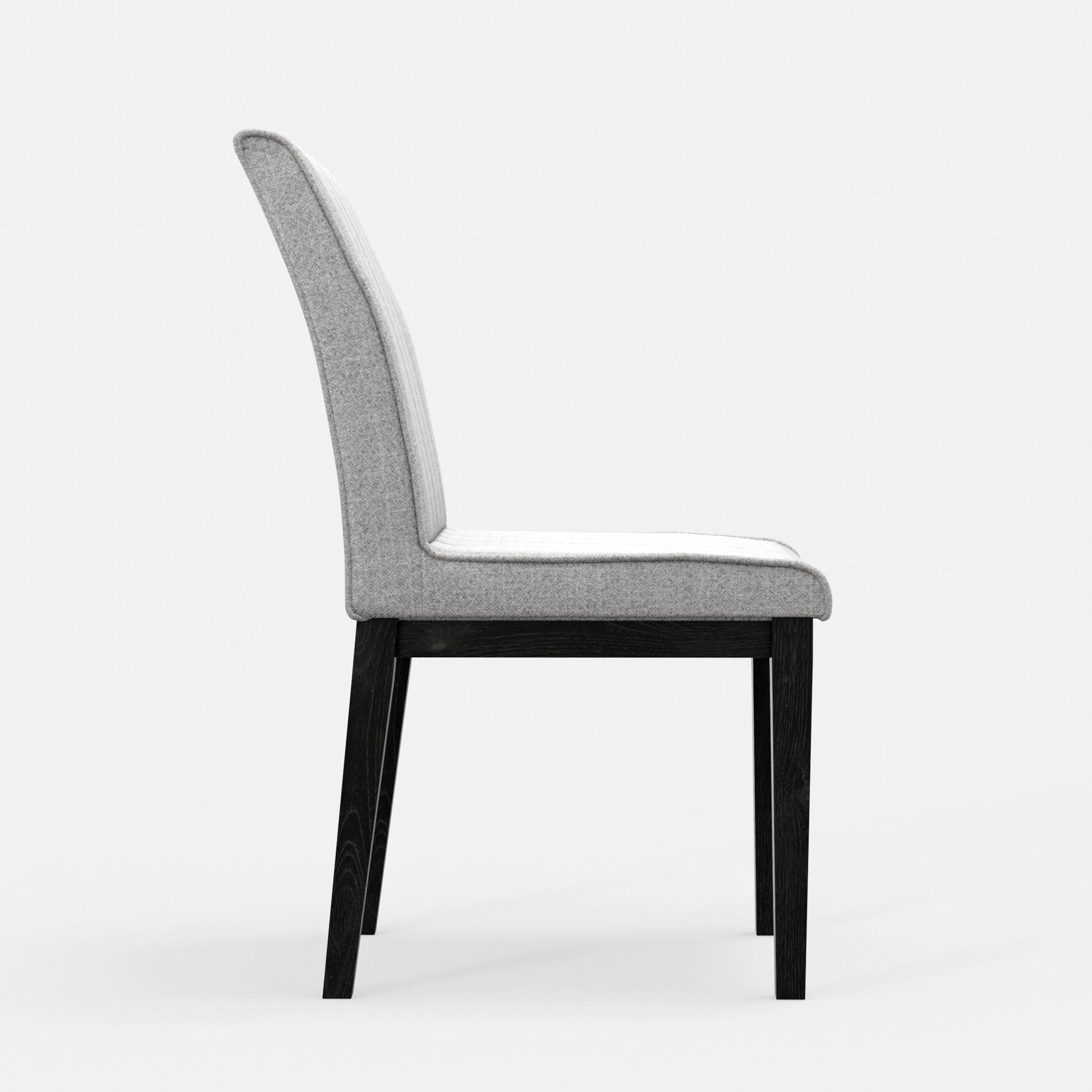 Cove Upholstered Side Chairs, Vintage Black - Alpine Furniture