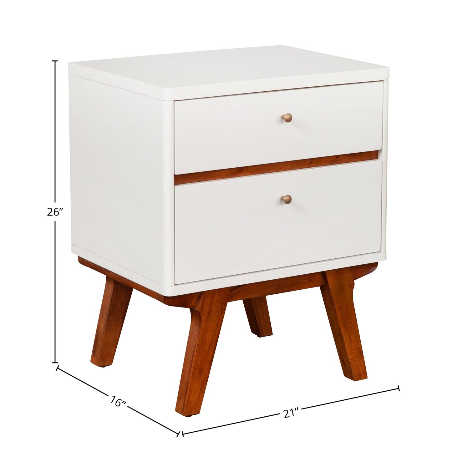 Dakota Nightstand - Alpine Furniture