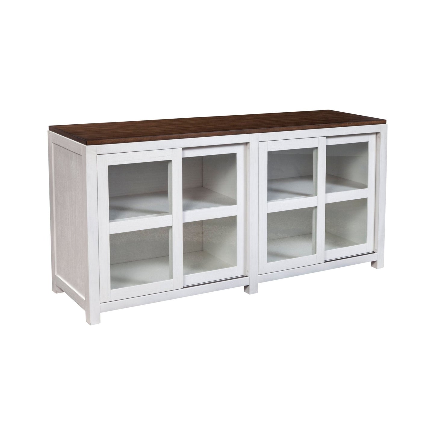 Donham Large Display Cabinet - Alpine Furniture