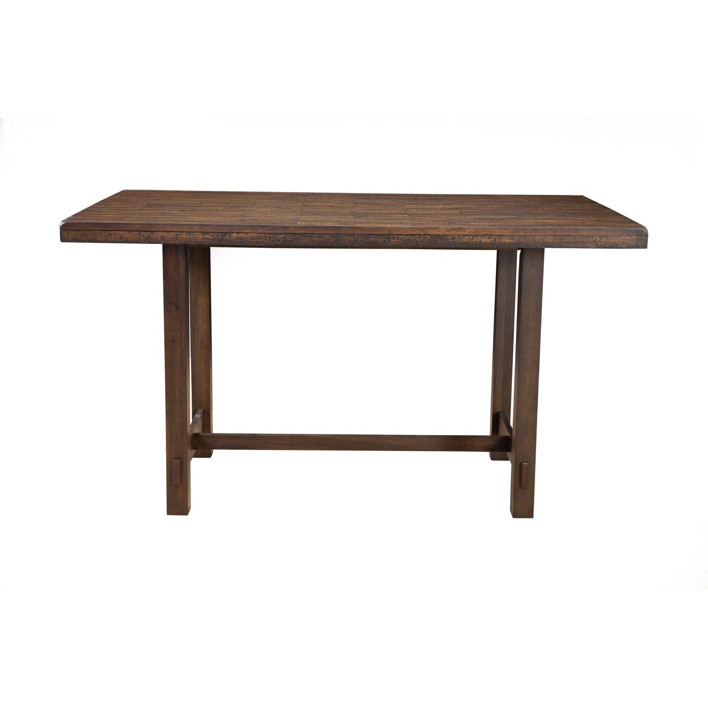 Emery Pub Height Dining Table, Walnut - Alpine Furniture