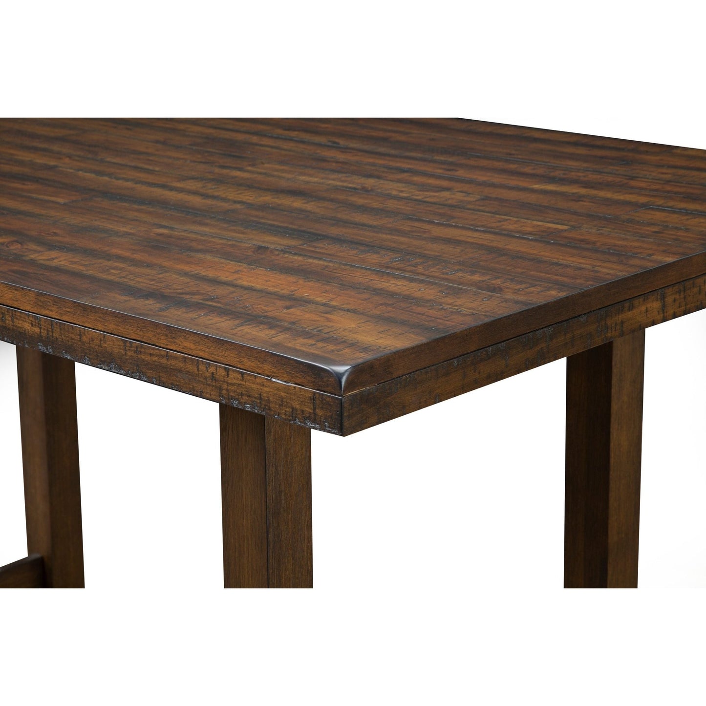 Emery Pub Height Dining Table, Walnut - Alpine Furniture