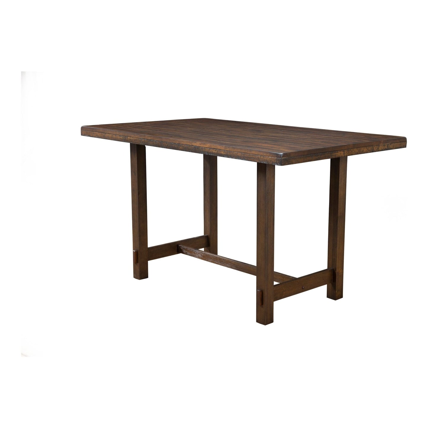 Emery Pub Height Dining Table, Walnut - Alpine Furniture