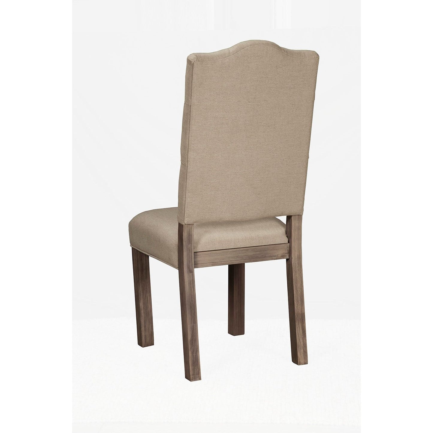 Fiji Side Chairs, Weathered Grey - Alpine Furniture