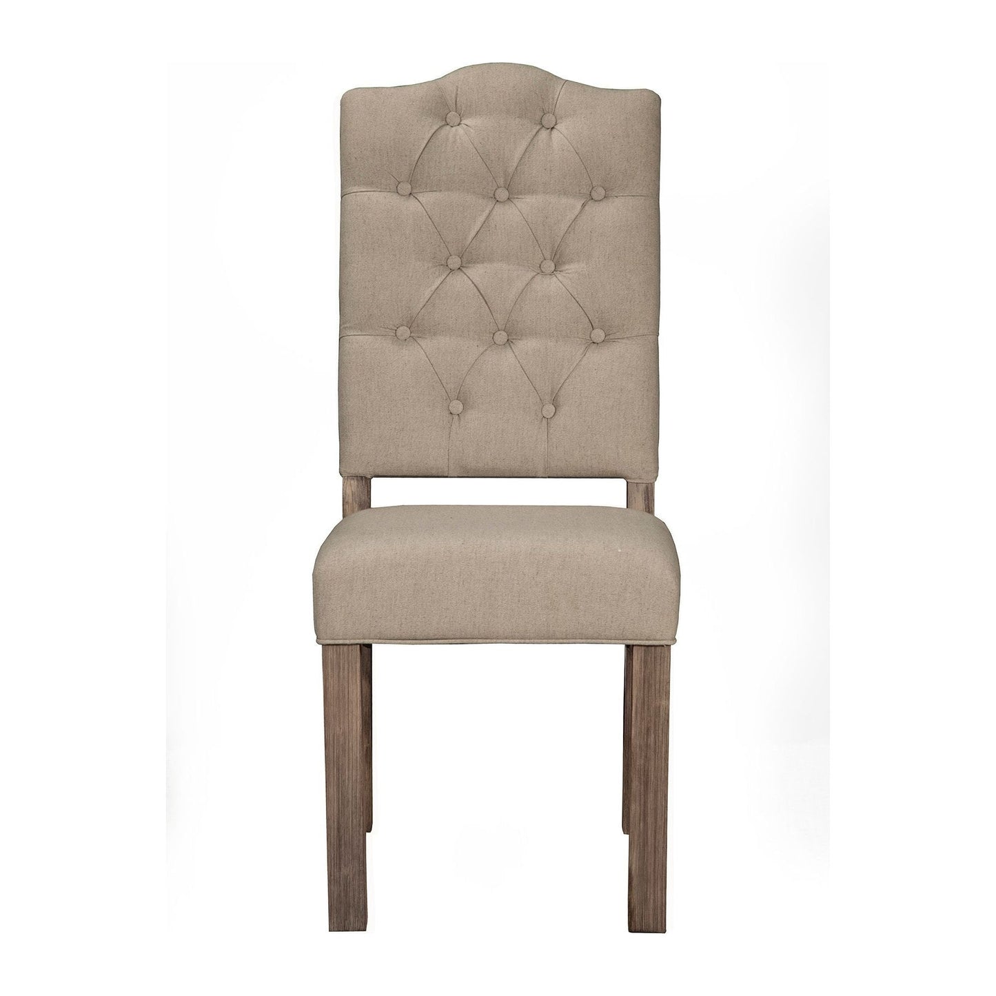 Fiji Side Chairs, Weathered Grey - Alpine Furniture