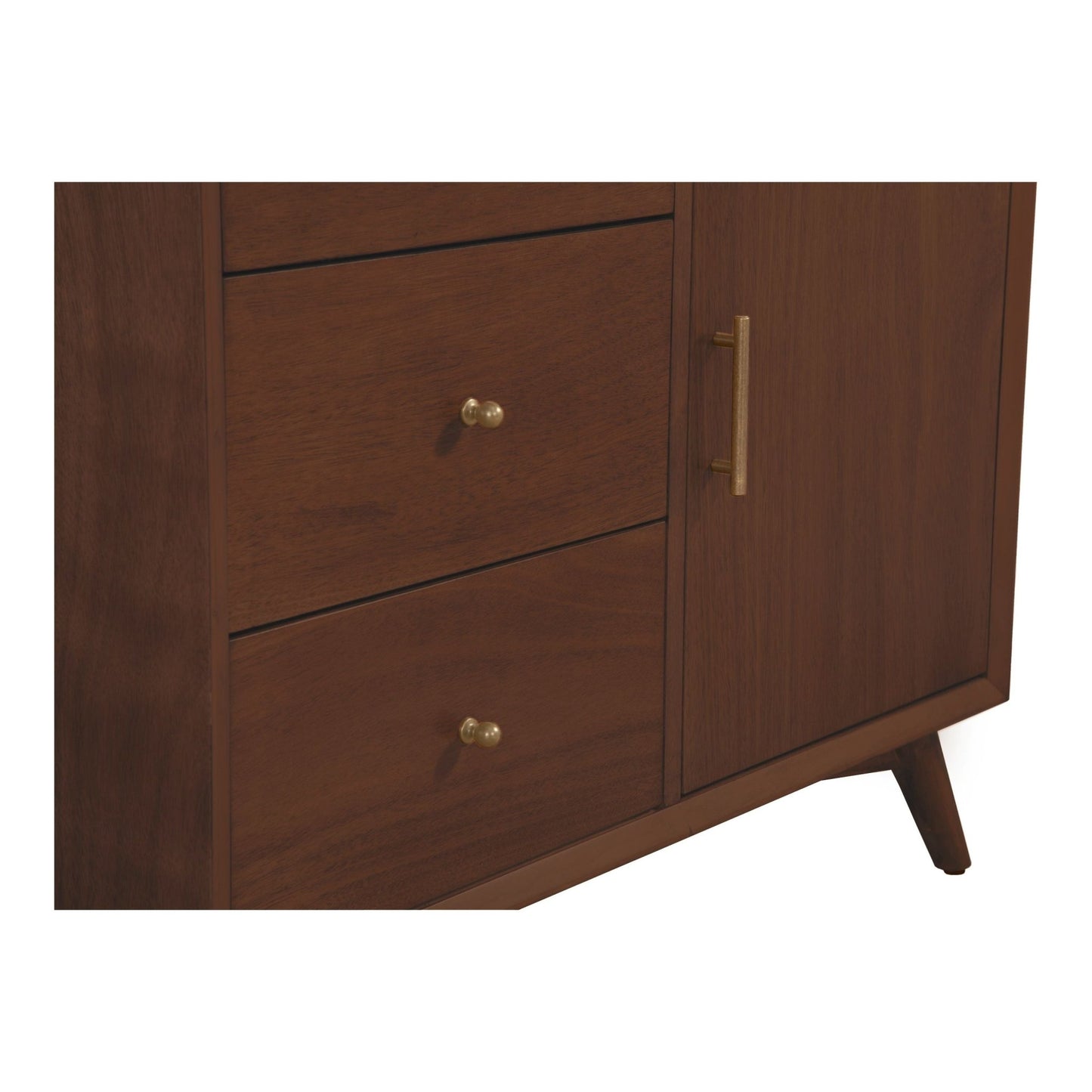 Flynn Accent Cabinet, Walnut - Alpine Furniture