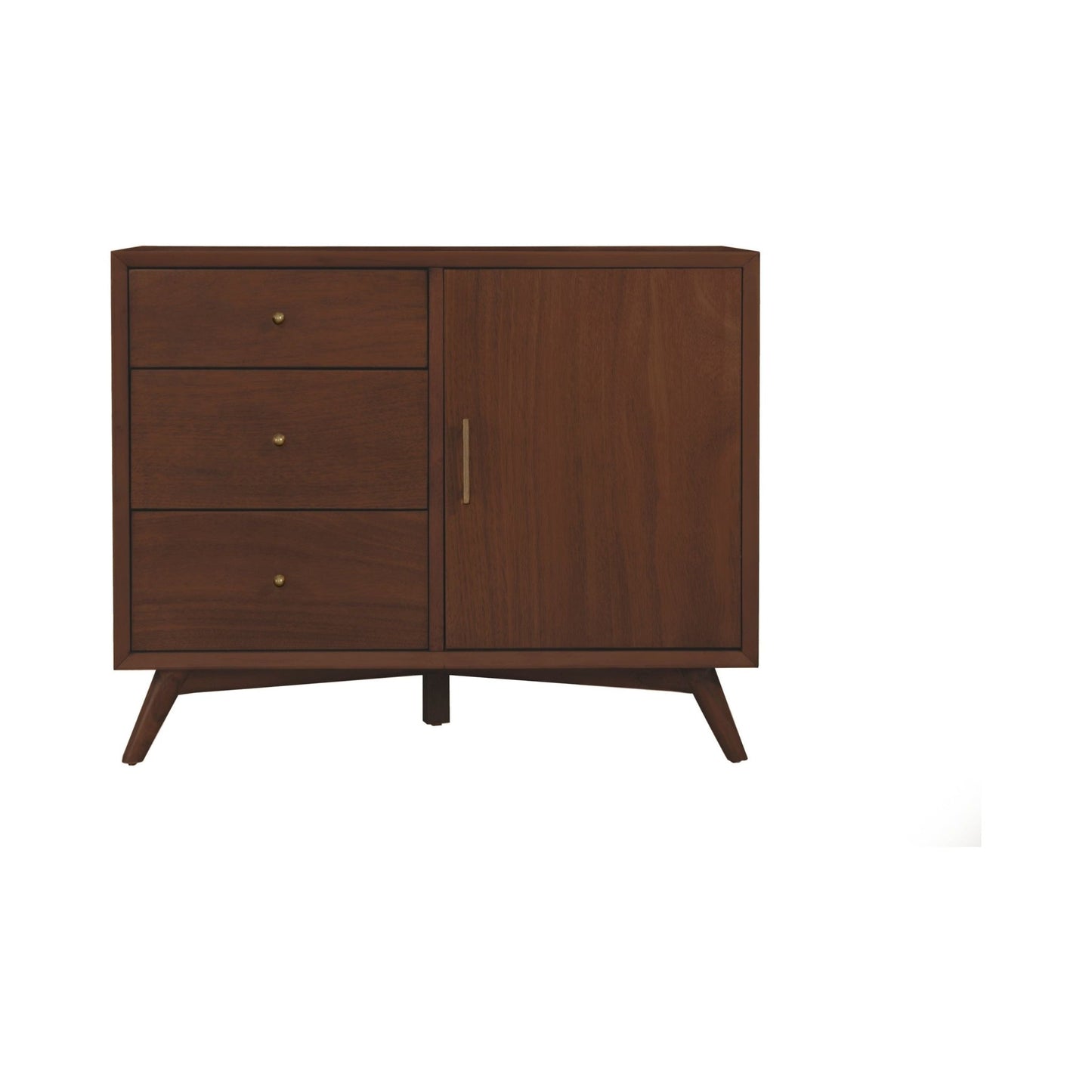 Flynn Accent Cabinet, Walnut - Alpine Furniture