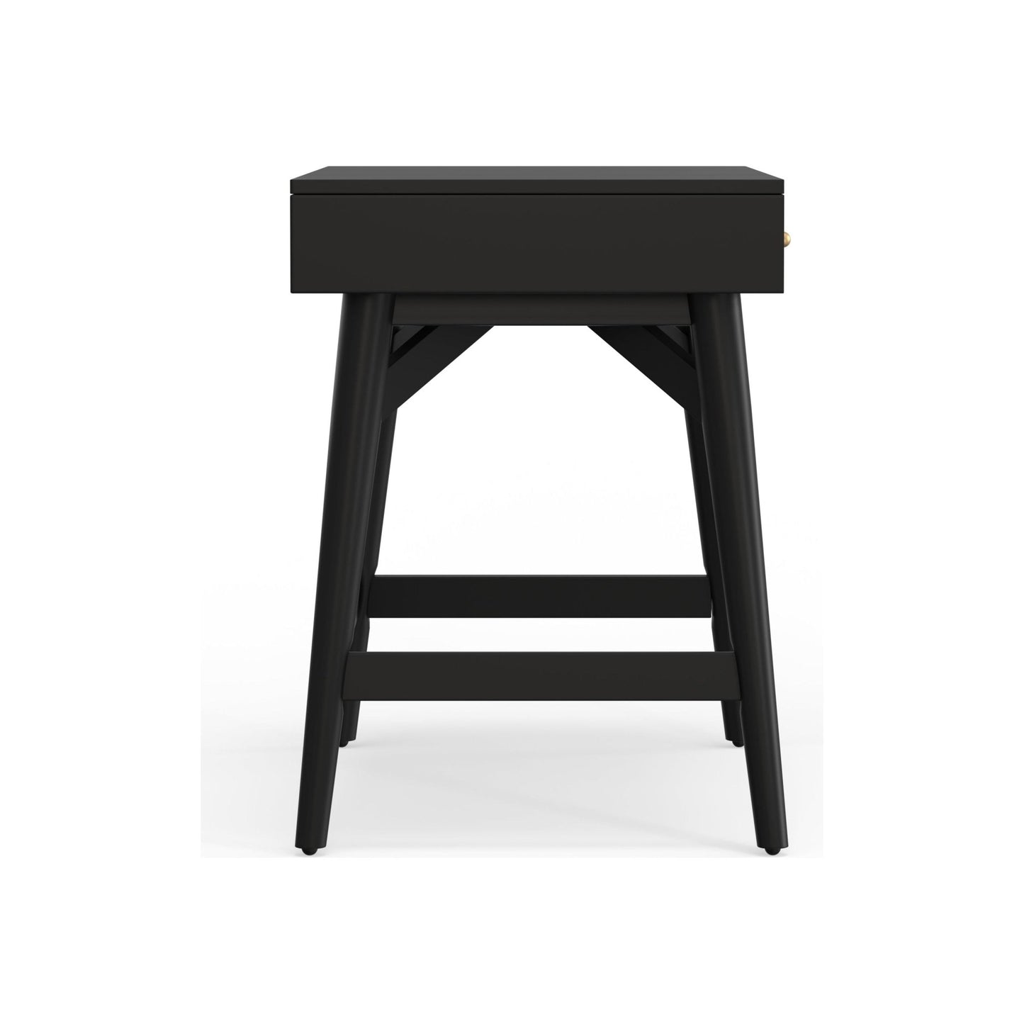 Flynn Bedroom Vanity, Black - Alpine Furniture