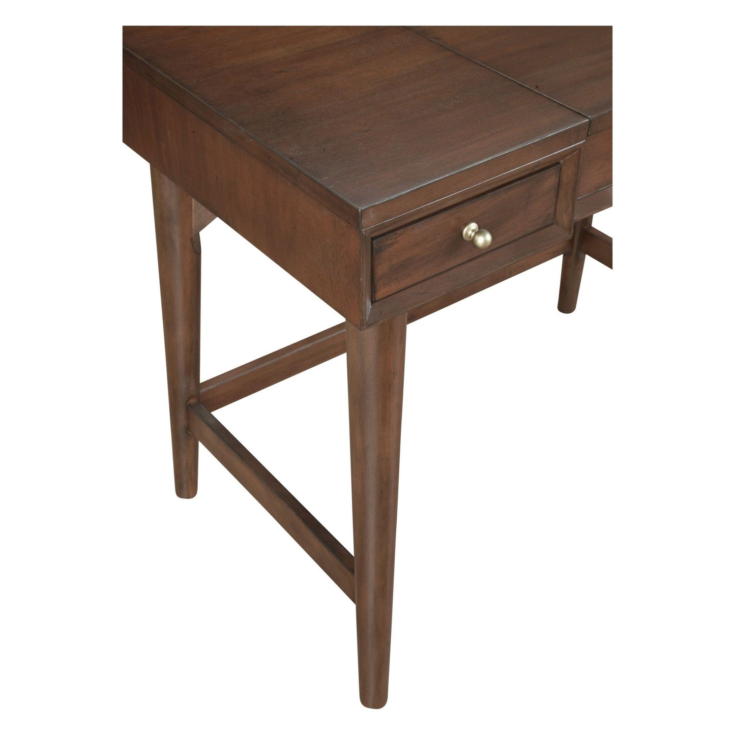 Flynn Bedroom Vanity, Walnut - Alpine Furniture