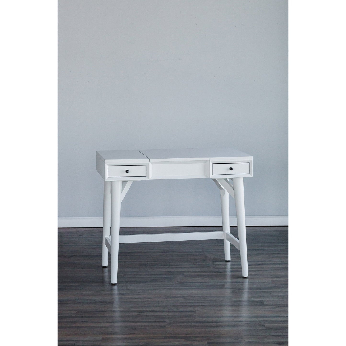 Flynn Bedroom Vanity, White - Alpine Furniture