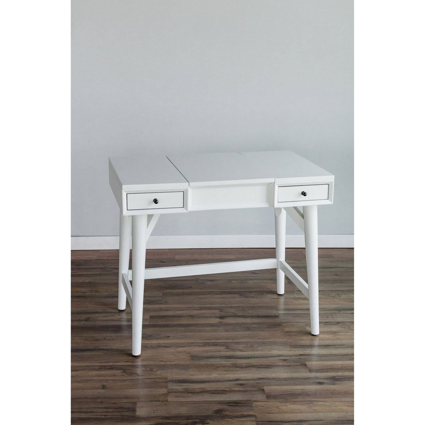 Flynn Bedroom Vanity, White - Alpine Furniture