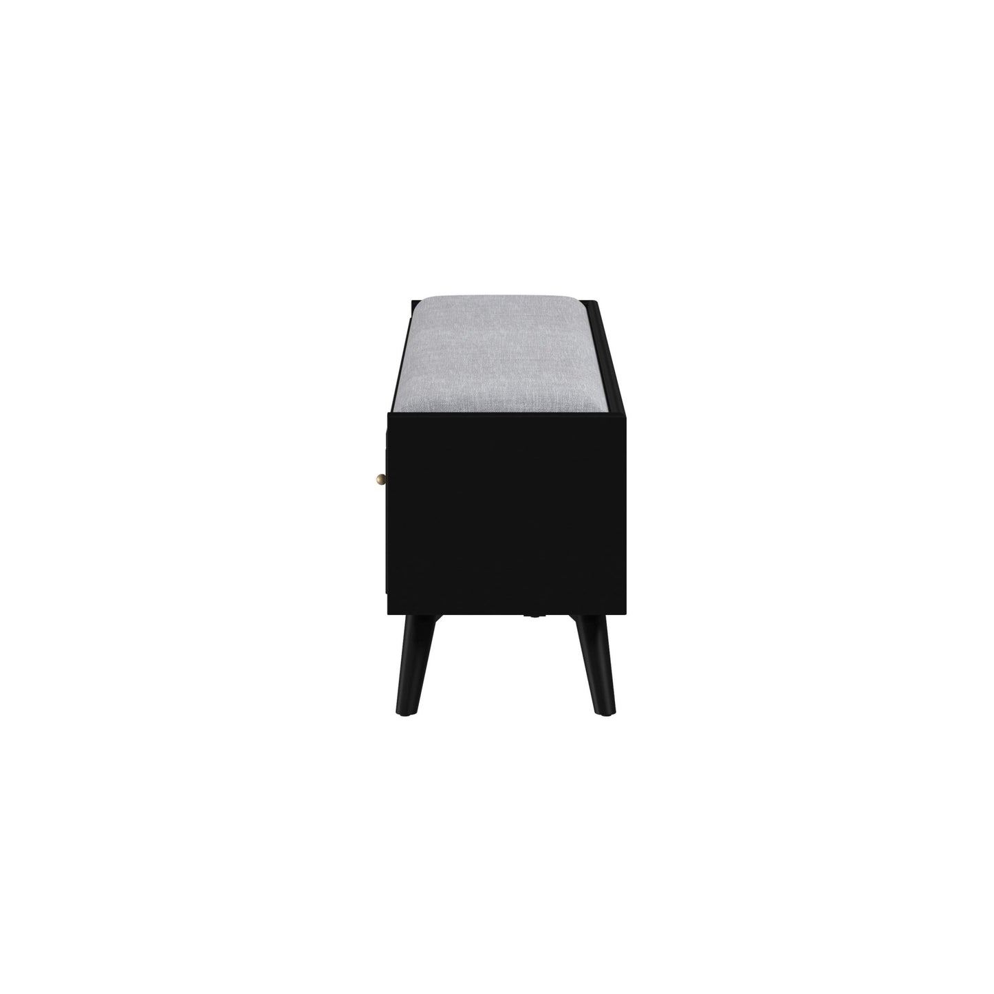 Flynn Bench, Black - Alpine Furniture