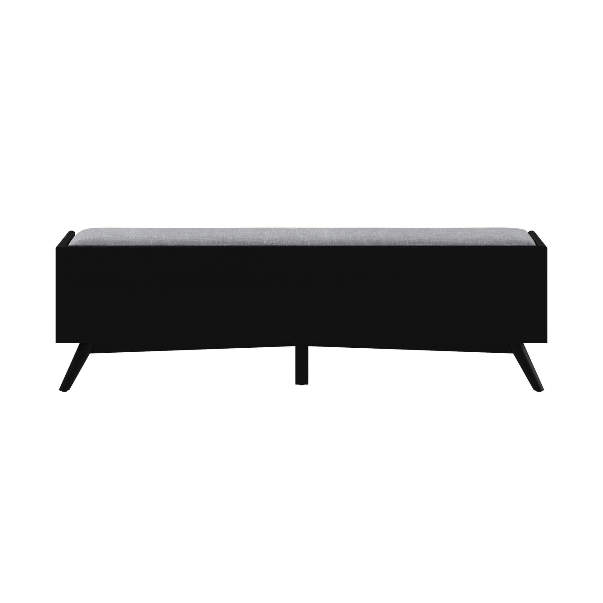 Flynn Bench, Black - Alpine Furniture