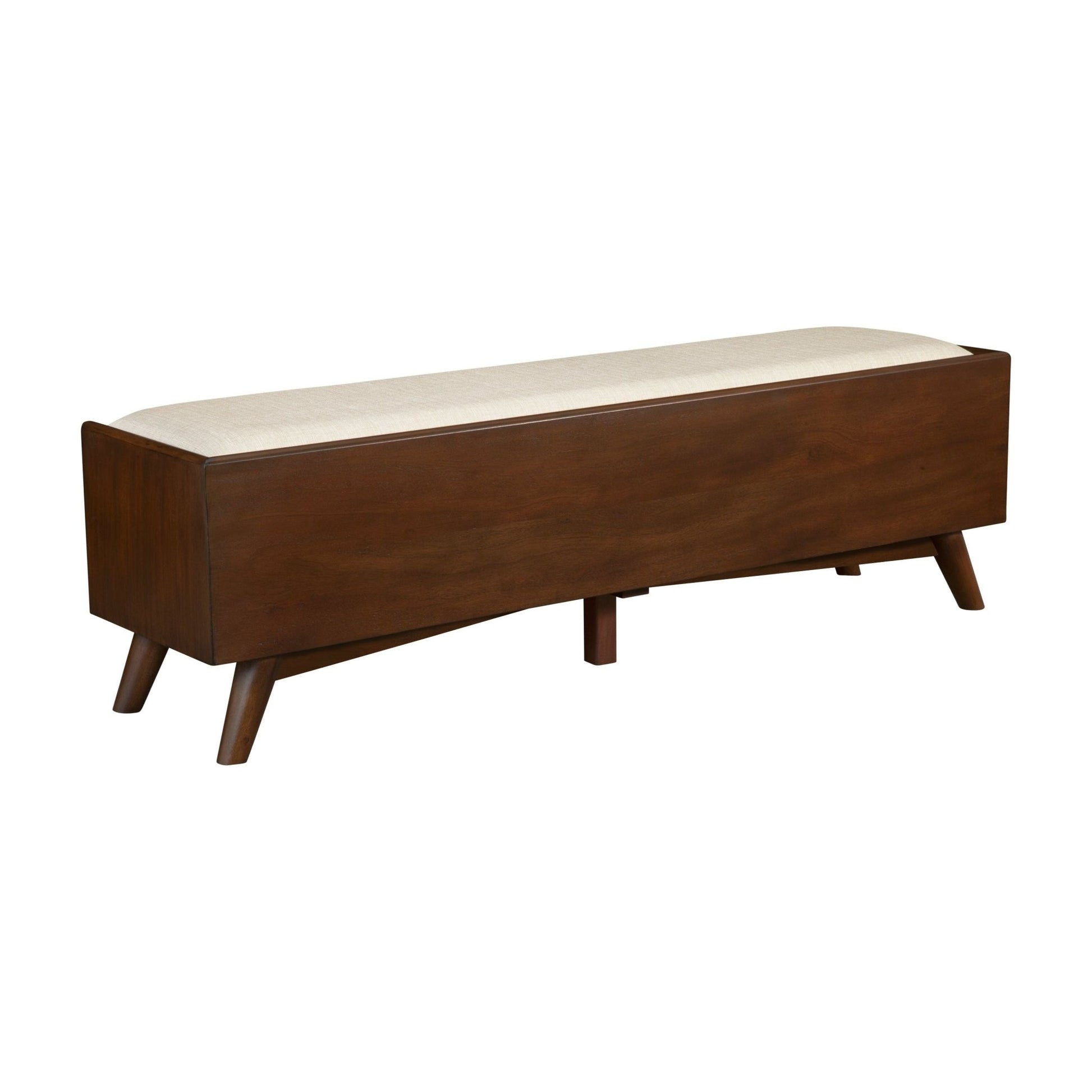 Flynn Bench, Walnut - Alpine Furniture