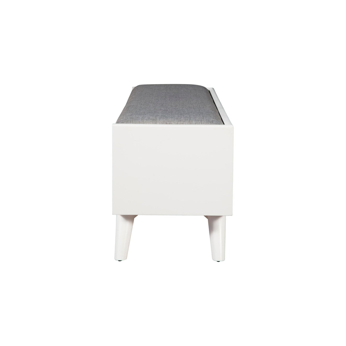 Flynn Bench, White - Alpine Furniture