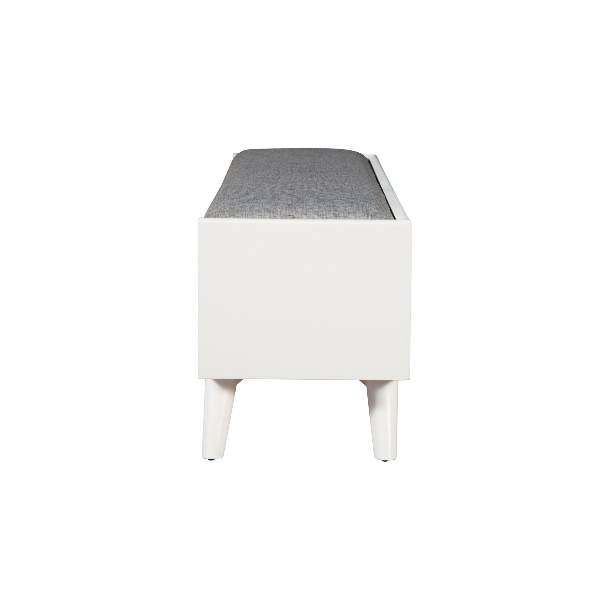 Flynn Bench, White - Alpine Furniture