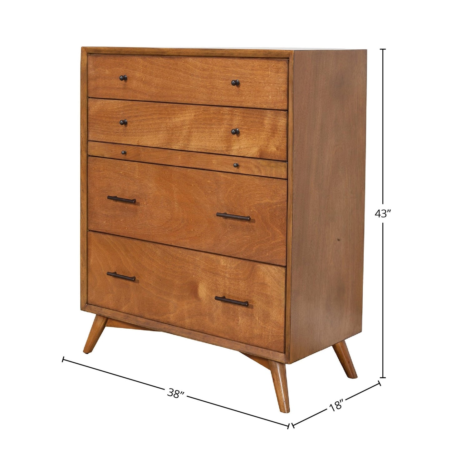 Flynn Chest, Acorn - Alpine Furniture