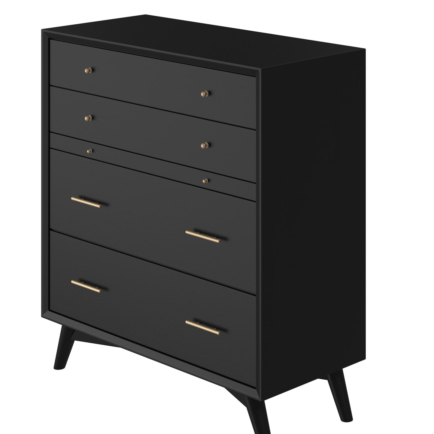 Flynn Chest, Black - Alpine Furniture