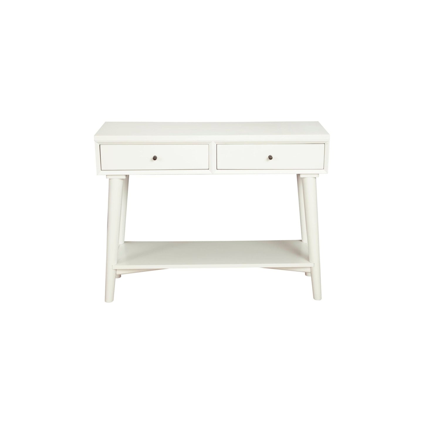 Flynn Console Table, White - Alpine Furniture