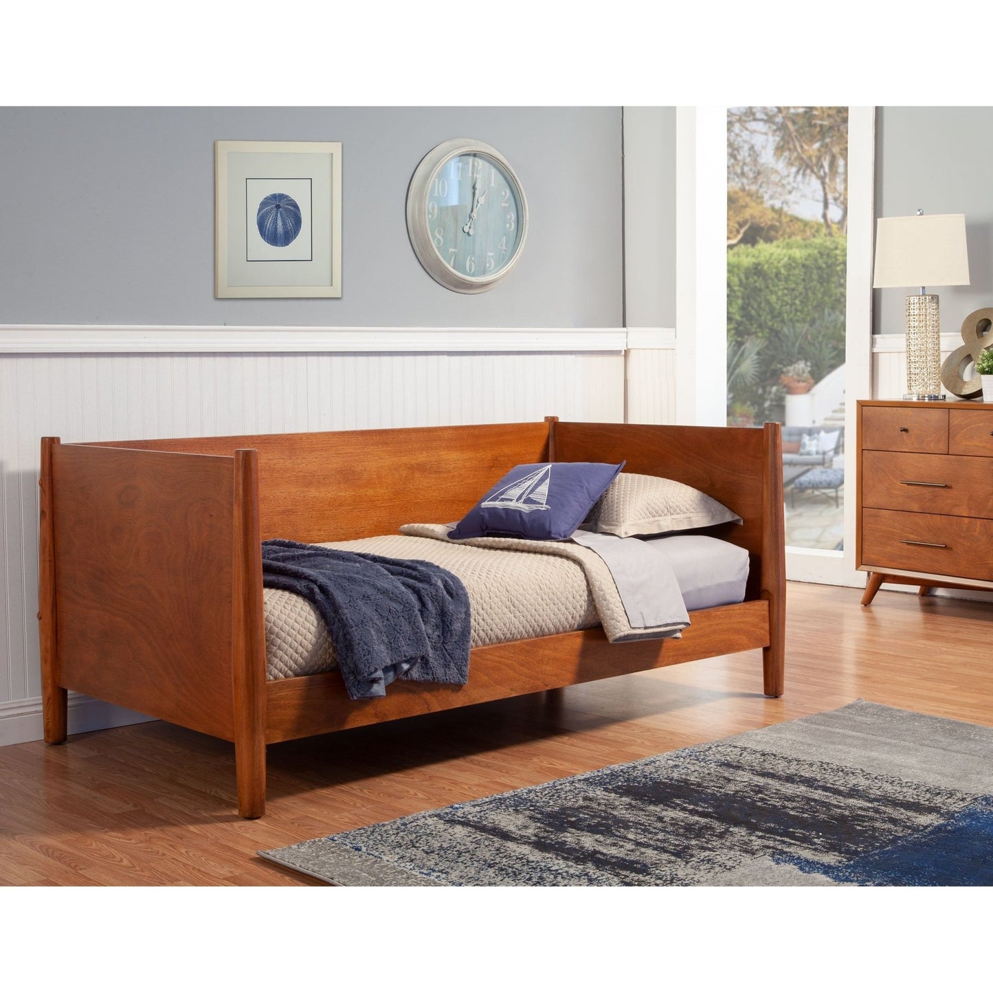 Flynn Day Bed, Acorn - Alpine Furniture